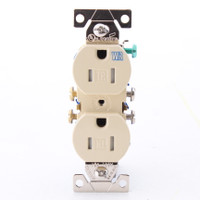 Eaton Ivory Tamper/Weather Resistant Duplex Receptacle Outlet 5-15R 15A TWR270V