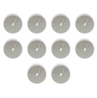10 Cooper Almond Polycarbonate Replacement Knobs for Lighted Rotary Dimmer RKRL