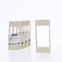 5 Hubbell Ivory iStation InfineStation Adapter Face Plate IMF Snap-In HBLIMFI