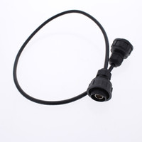 Hubbell Hi-Impact Coaxial Patch Cord RG59 F-Connector 2 Ft Network Cable HIF02EE