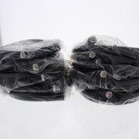 10 Hubbell 12ft Mini-Quick Connect Cords Pigtail Cable Male Plug 16/6 HPNS06112