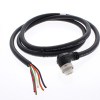 Hubbell 6ft MiniQuick Connect Cord Pigtail Cable Right Angle Plug 16/5 HPMA05106