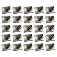 25 Multi-Track Steel Sliding Window Ventilation Lock Devices Surface-Fixed