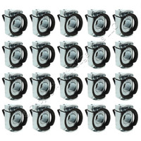 20 B-LINE Twirl Nuts 13 tpi x 1/2" Fits B11, B12, B22, B24, B26, B32 Channel