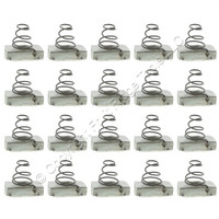 20 B-LINE 3/8" Channel Nut w/Springa 1/2 x 13 tpi For B42/B52/B54/B56 Strut N525