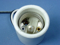 Leviton Porcelain Keyless Lampholder Medium Base Light Socket 660W 250V 10085-5
