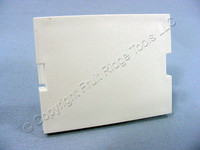 Leviton White MOS Wallplate Blank Insert Module 1.5 Unit 41294-2BW