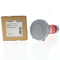 Arrow Hart Red Pin & Sleeve Waterproof Plug Self-Closing Cap 32A 220/240V 3P4W Single Phase AH432C6W