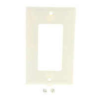 Cooper Light Almond Standard 1-Gang Decorator GFI GFCI Cover Thermoset Wallplate 2151LA