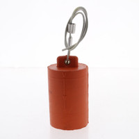 Leviton Orange 17 Series Female Cam-Type Plug Protective Insulator Cap 17P22-O