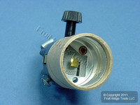 Leviton Candle Light Socket Phenolic Lamp Holder Removable 1-Leg Hickey 250W 250V 9805-A
