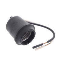 Leviton Rubber Lampholder Medium Base Light Socket w/Should for Clamp Type Shade 660W 250V 124-D
