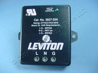 Leviton Equipment Cabinet Surge Protector DIN Rail Mount 277VAC 3827-DIN