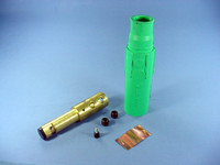 Leviton Green 17 Series Male Detachable Cam Plug Two Set Screw 690A 600V 17D22-G