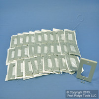 30 Gray Leviton RESIDENTIAL Decora GFCI GFI Cover Wallplates 80401-GY