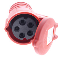 Hubbell Pin & Sleeve Connector C-Series LC 3� 20A 200-415V 4P5W BULK C520C6SLC