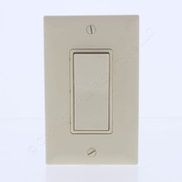 New Pass & Seymour Ivory Decorator Rocker Wall Light Switch 15A TM870-ICC Boxed