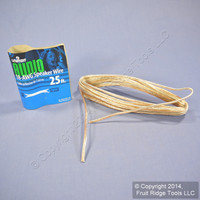 Leviton 18/2 AWG Clear Speaker Wire 25 Ft X3301-25C