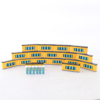 100PK Hubbell Fiber Optic Fusion Splice Connectors LC Jack OM3 FCLCF900M50G100PK