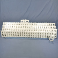 100 Cooper 1-Gang White Duplex Outlet Receptacle Cover Plastic Wallplates 2132W