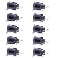 10 Eaton Attachon Light Sockets Sign Scoreboard Lampholder Medium Base Bulk 732