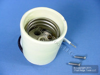 Leviton Porcelain Mogul Super Metalarc HID Lamp Holder Light Socket 1500W-600V 8750-1