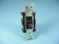 Arrow Hart Brown Specification Grade Toggle Wall Light Switch 15A 120/277V 4-Way 1894