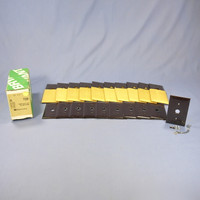 20 Bryant Brown Phone Cable Wallplates Telephone Cover Plates .406" Hole 71181