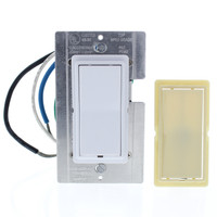 New Leviton White Ivory ON OFF SC120-WI Central Control Switch 20A 1-Pole 3-Way