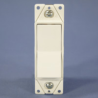 Eagle White Framed 4-WAY Decorator Rocker Wall Light Switch 15A 120/277V 6604W