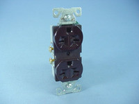 Cooper Brown COMMERCIAL Straight Blade Duplex Receptacle Outlet Nema 6-15R 15A 250V 826B