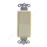 Hubbell Ivory Decorator Rocker Switch Single Pole 20A 347V SpecGrade HBL2121347I