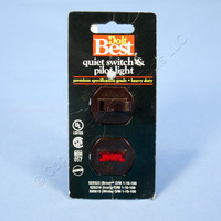 Do It Best Brown Commercial Toggle Wall Switch Control with Pilot Light 525523