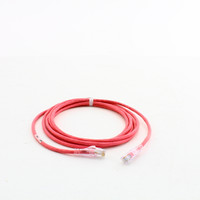 Hubbell Patch Cord Cat 5e Pink 10 Ft LAN Ethernet Network Cable HC5EPK10