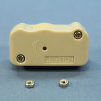Leviton Ivory 3-Position HI-LO-OFF Lamp Cord Dimmer Switch 200W 120VAC 1420-I