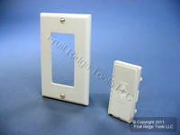 Leviton White Color Change Conversion Kit for L/S Mural Dimmer Switch DLKDD-1LW