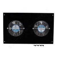 Hubbell Network/Server Cabinet Fan Tray Kit for H2S 460CFM 12.2"x19.9" H2SCAB