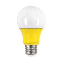 Satco S9645 2W E26 LED Yellow Bug Light Bulb Medium Base 200 Lumens 25W Equiv