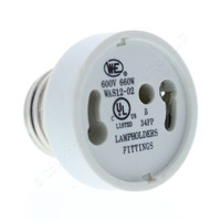 Satco Medium Lampholder E26 to GU24 Bulb Base Adapter