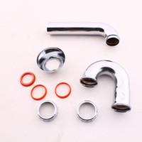 Keeney P-Trap w/ Deep Flange 1.5" 20ga Brass Tubing Chrome Plated Finish 304CPDF