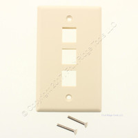 Signa Max 3-Port Single Gang Keystone SKF-3