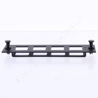 Hubbell FSP Keystone Jack Adapter Plate 4-Port Unloaded FSPHD4X