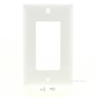 Mulberry White UNBREAKABLE Standard 1-Gang Decorator/GFCI/Rocker Switch Wallplate Cover Switchplate 90401