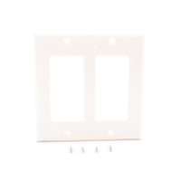 Eaton Light Almond Decorator Standard 2G Unbreakable Wallplate GFCI GFI Cover 5152LA