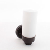 Vaxcel International Tube Instalux Wall Light New Bronze w/ Frosted Glass W0178