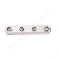 Craftmade 11024BN4 24" Racetrack Bathroom Vanity 4-Light Strip Brushed Nickel