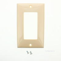 Mulberry Ivory UNBREAKABLE Standard 1-Gang Decorator/GFCI/Rocker Switch Wallplate Cover Switchplate 92401