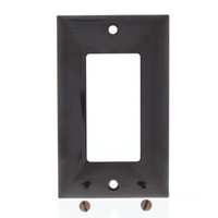 Mulberry Brown UNBREAKABLE Standard 1-Gang Decorator/GFCI/Rocker Switch Wallplate Cover Switchplate 91401