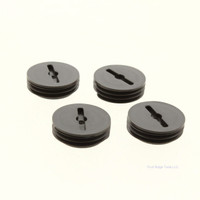 4-Pack Thomas & Betts Red Dot Bronze S603BRE 1/2" Nonmetallic Closure Plug Caps