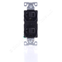 10 Eaton Black Construction Grade Duplex Receptacle Outlets 5-20R 20A 5362BK